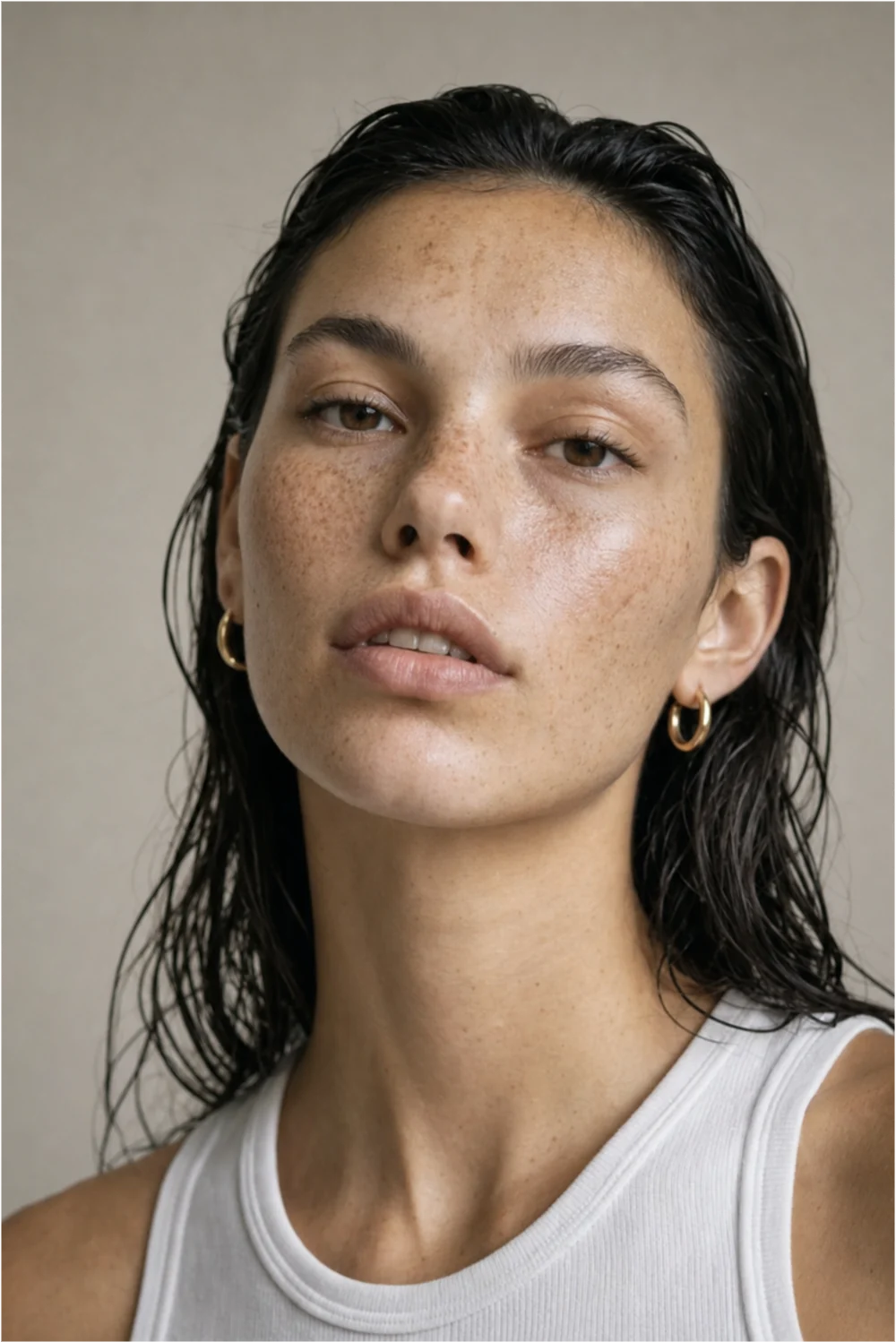 Three-quarter facial angle