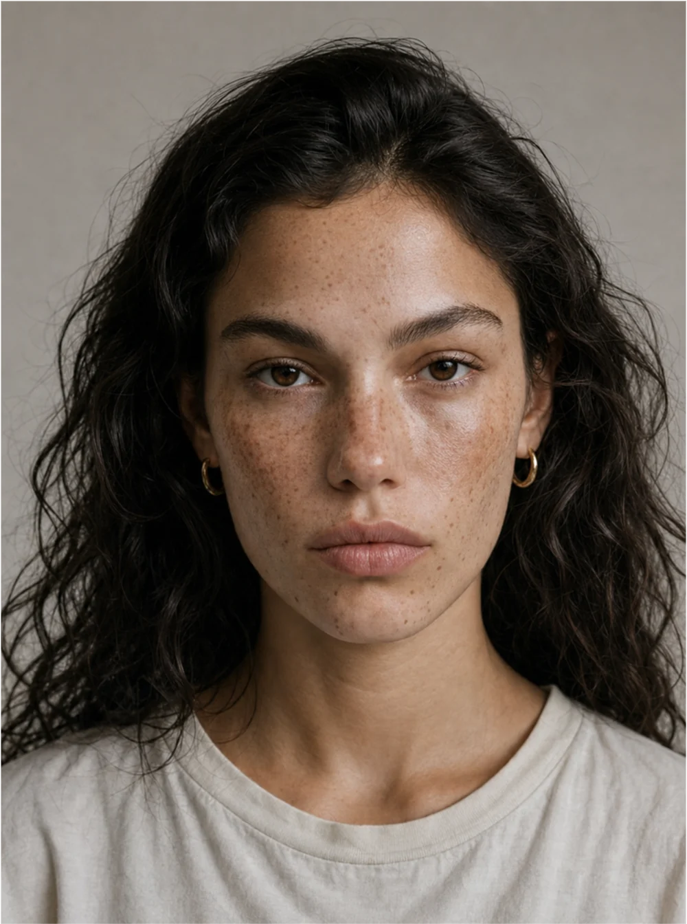 Frontal facial identity study